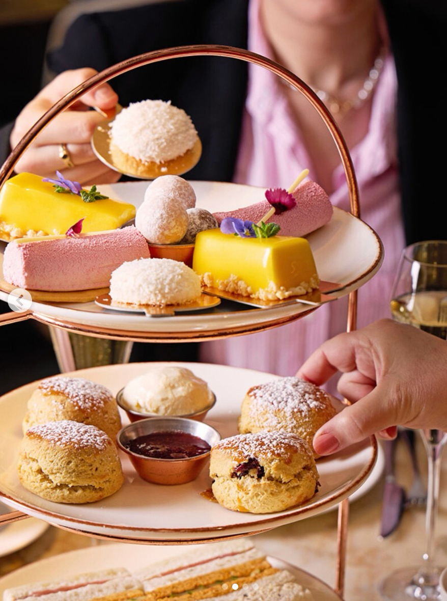Afternoon tea at The May Fair Hotel