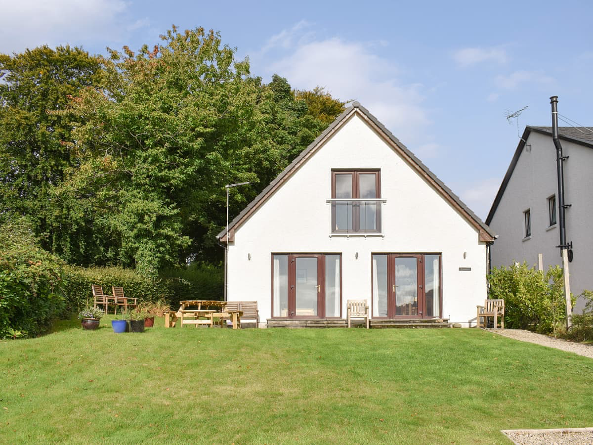 Holiday house with garden and outdoor seating